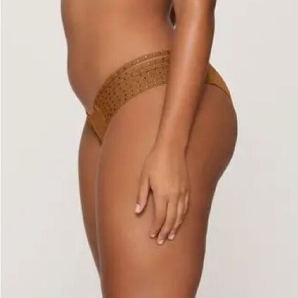 NWT SKIMS rhinestone strappy bikini bottom 2x - Picture 5 of 8